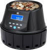 cash counting machine counting GBP coins