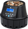 cash counting machine counting GBP coins