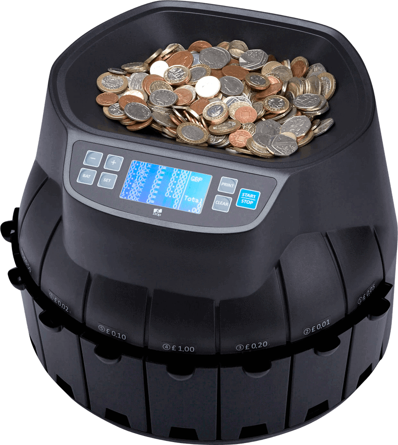 ZZap CS40 High Speed Coin Counting Machine ZZap