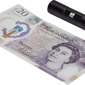 ZZap D5 Counterfeit detector-UV light verifies the UV marks on banknotes