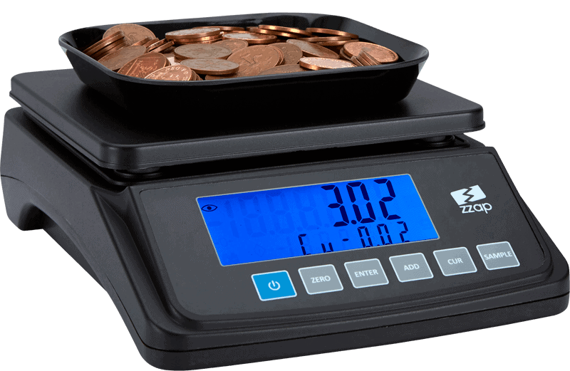 Opt for accuracy with coin and note counting scales - Able Scale