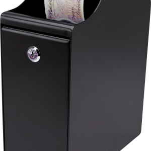 ZZap S20 POS Cash Safe-Insert one or more banknotes/coins for secure storage