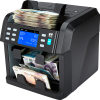 money counting machine zzap nc70 value counts mixed denominations-Value counting for mixed GBP, USD, EURO, CAD, MXN, PLN, CHF, CZK, AUD banknotes & up to 6 others