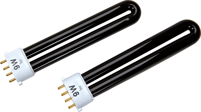 2 x long-life UV bulbs for the ZZap D20