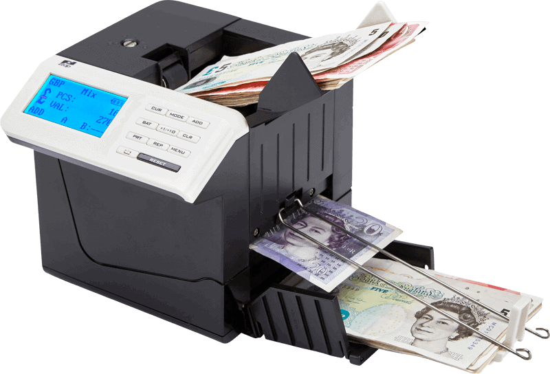 ZZap D50 Banknote counter with fake money detection