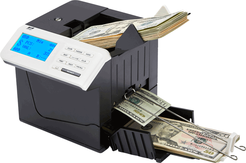 ZZap D50i Banknote Counter and fake money detector