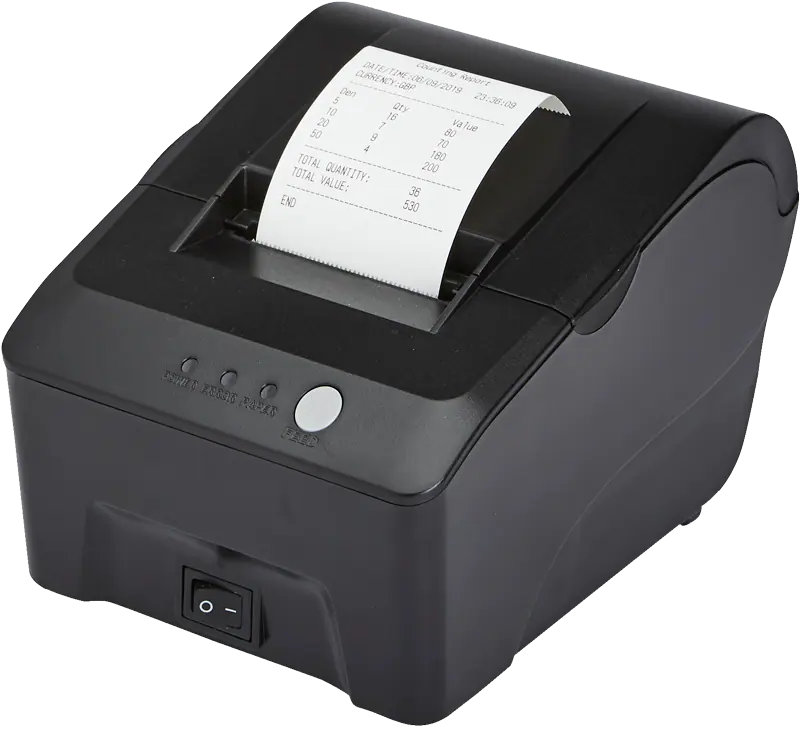 ZZap-P20-Thermal-Printer-Can instantly print your full count report