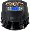 Coin Counter-Machine-Currency-Counterfeit-Detector-CS40 Displays Entire Count Report
