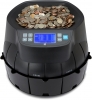 Coin Counter-Machine-Currency-Counterfeit-Detector-CS40 has Market-leading 1,100 coin hopper & upgraded tray capacities