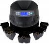 Coin Counter-Machine-Currency-Counterfeit-Detector-CS40 Automatically stops when a coin cup is full or the hopper is empty