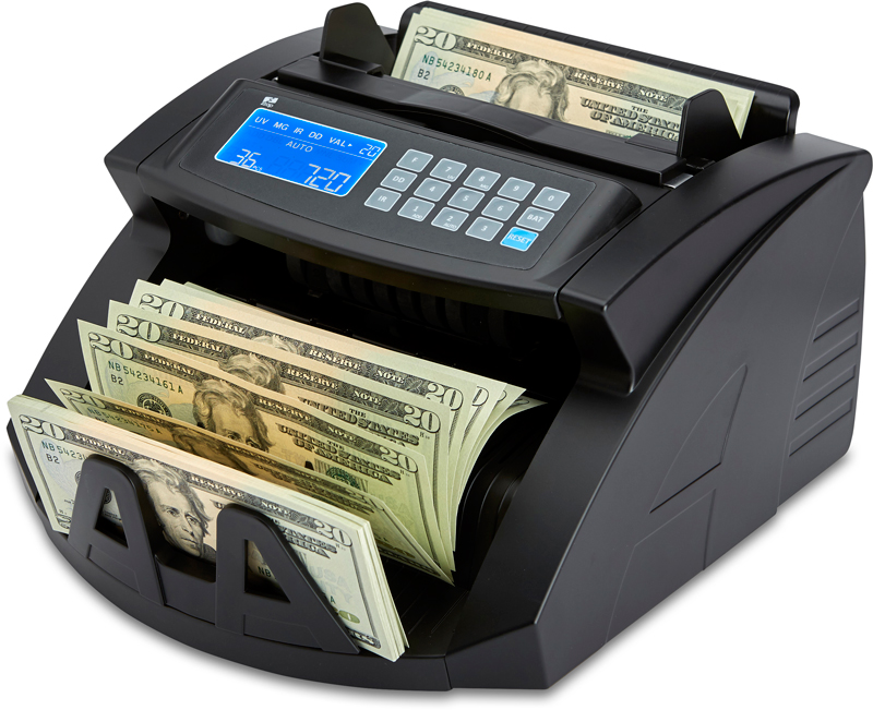 ZZap NC20i bill counter is fast and reliable
