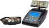 ZZap MS40 money scale coin counter bill counter has Unique 4.4 pound weight capacity