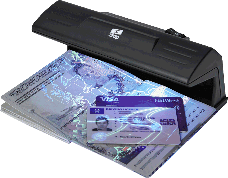 ZZap D20 Counterfeit Detector-fake money detector-Verifies Official Items