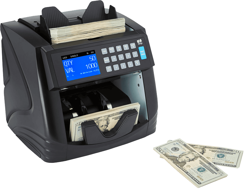 ZZap NC60 Value Counter-Bill Counter-money counting machine-counterfeit detector-Batch Counting & Add Functions