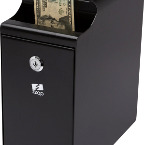 ZZap S30 POS Cash Safe-Insert one or more bills/coins for secure storage