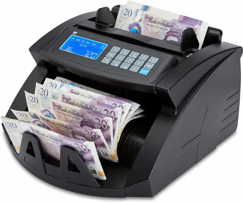 ZZap NC20i Banknotenzähler | 5-Fache Falschgelderkennung