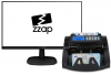 ZZap-NC20i-Banknotenzähler--Geldzähler--Falschgeldprüfer-PC kann Kostenloser Download von Währungs-Updates über den Update-Anschluss