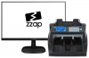 ZZap-NC30-Banknotenzähler-Geldzähler-Falschgeldprüfer-PC kann Kostenlose Währungs-Updates über den Update-Anschluss herunterladen