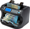 ZZap NC40 Banknotenzähler-Geldzähler-Falschgeldprüfer Zählt den gesamten WERT und die Menge der SORTIERTEN Banknoten