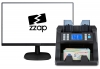 ZZap-NC45-Wertzähler-Banknotenzähler-Geldzähler-PC kann Speichern Sie den Zählbericht auf einem PC und laden Sie kostenlose Währungsupdates herunter