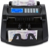 money machine detecting counterfeit banknote