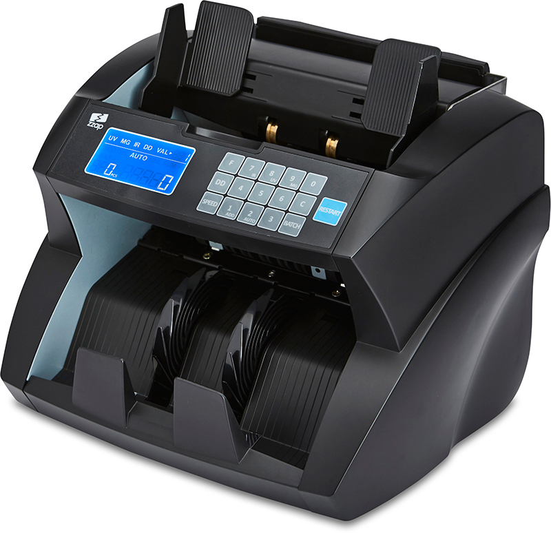 ZZap NC30 Bill Counter & Counterfeit Detector Money Cash Currency Machine 