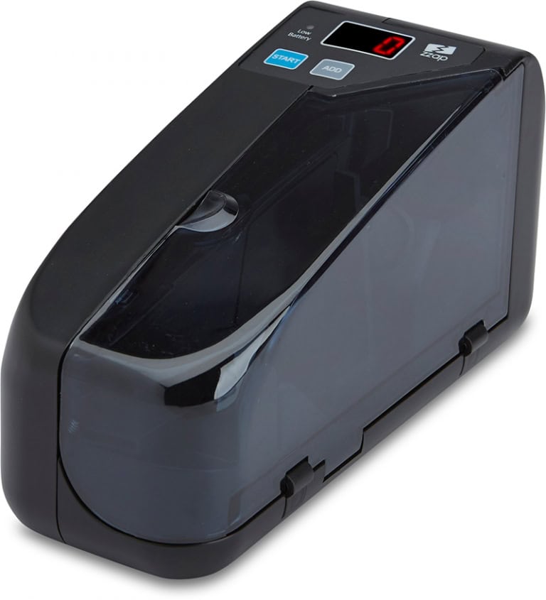 Portable Money Counter NC10 Battery Powered Counter ZZap