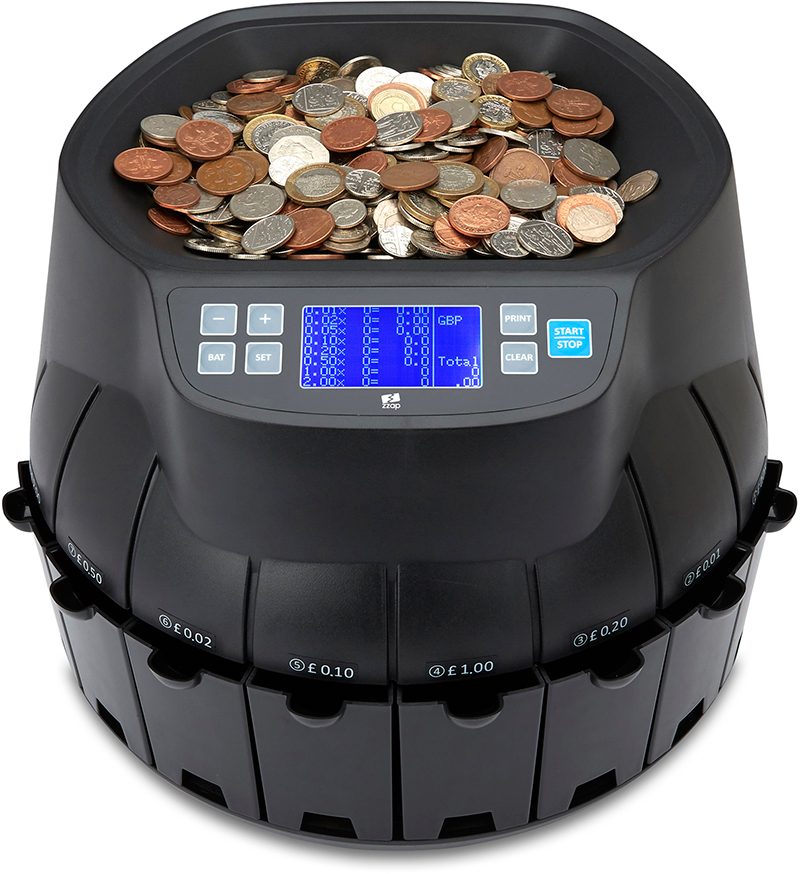 Manual Coin Sorter Counting Machine Counter Money Cash Sorting Anti Jam Roll NEW 