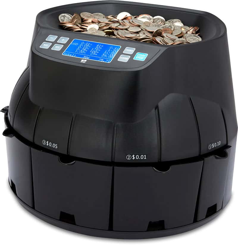 ZZap CS40 coin counter Saves time & eliminates human error