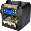 ZZap NC70 value counter bill counter machine has 2 pockets for non-stop continuous counting