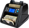 ZZap NC55 value counter bill counter machine-Value counting for mixed USD, GBP, EURO, CAD, MXN, PLN bills & up to 9 others