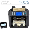 ZZap NC70 value counter bill counter machine has Central Bank accuracy rating of 100%