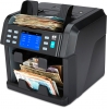 ZZap NC70 value counter bill counter machine Automatically recognises the currency and denomination