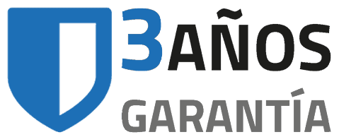 3 Años de Garantía