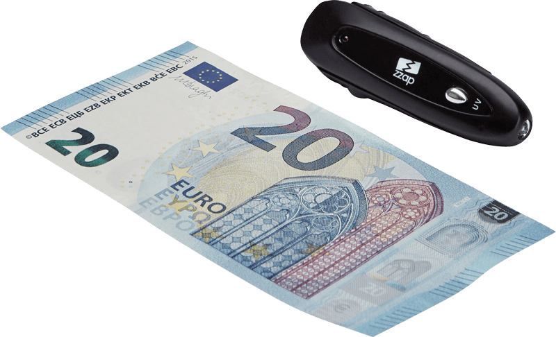 ZZap D10 Falschgeld-Prüfgerät-UV-Licht prüft die UV-Markierungen auf Banknoten