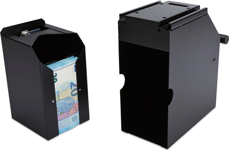 ZZap S10 POS-Banknoten-Tresor - Ordentliche Aufbewahrung von bis zu 400 Banknoten (alle Währungen und Stückelungen). Speichert auch Schecks, Gutscheine usw.