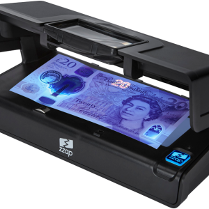 ZZap D30 Counterfeit Detector - Fake Note Detector - Money Checker-Unique LED UV lights. Never buy replacement bulbs again.