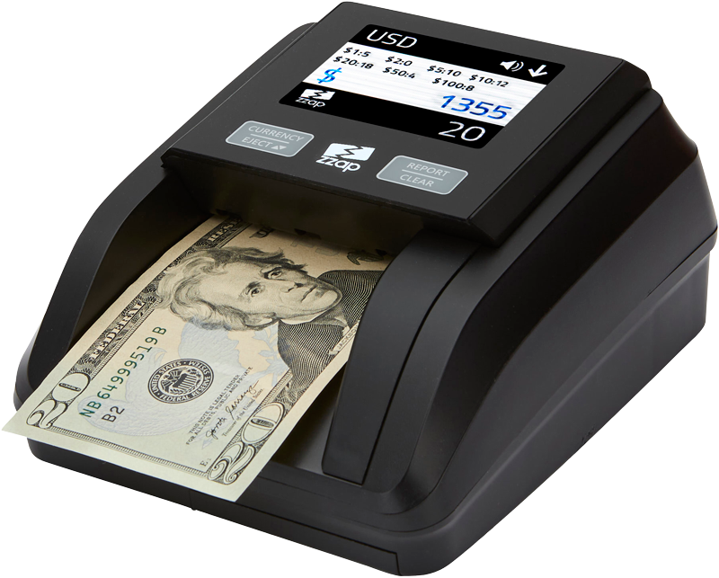ZZap-D40-Counterfeit-Detector-Fake-Bill-Detector-Money-Counter-Money-Checker-Professional full color screen