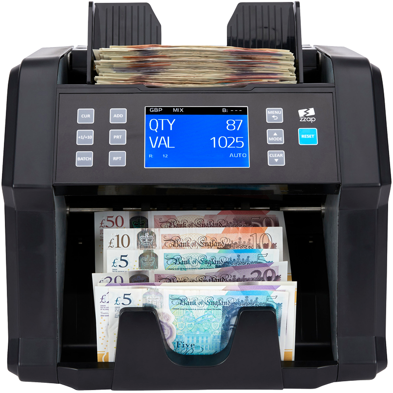 ZZap NC50 Compteur de valeur-compteur d'argent-détecteur de faux billets-GBP