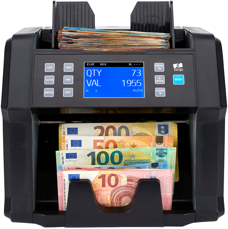 ZZap NC50 Compteur de valeur-compteur d'argent-détecteur de faux billets-EUR
